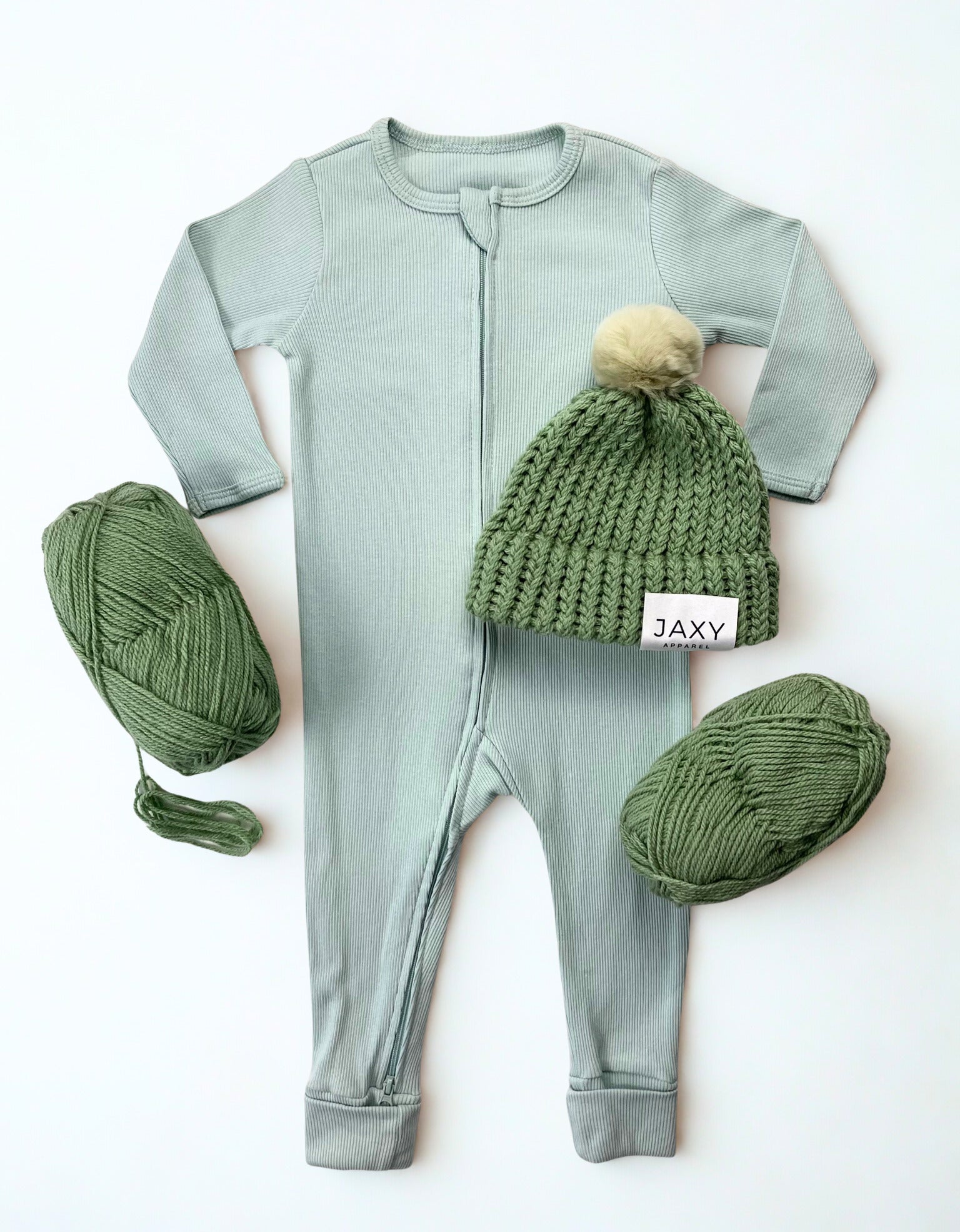 Sage Onesie Set