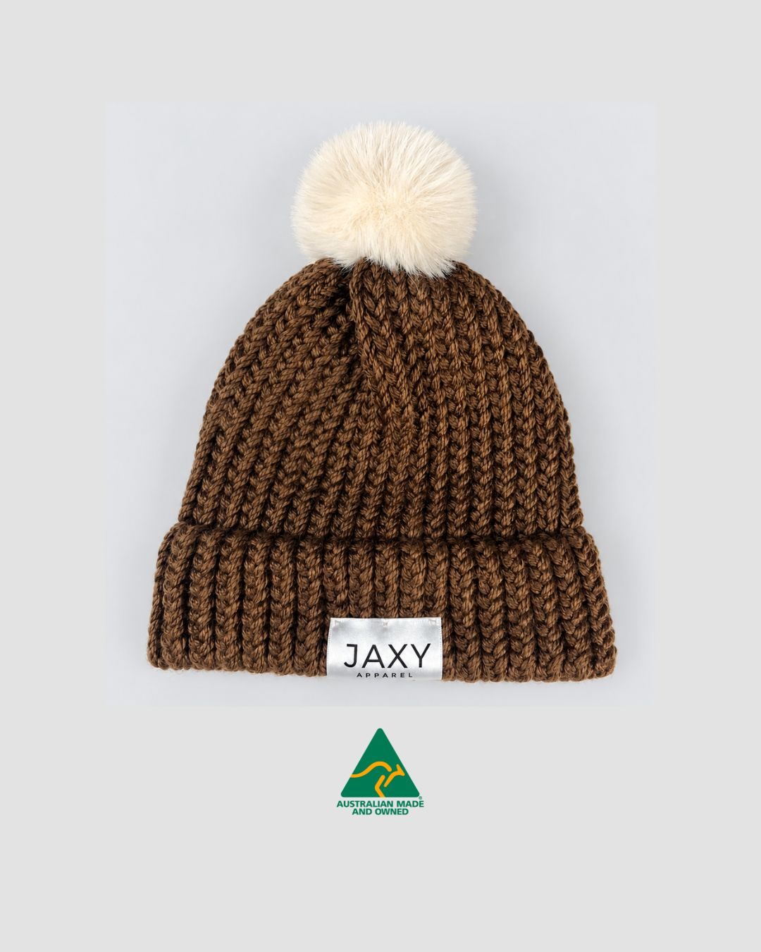 Chocolate Jaxy Beanie: Baby & Toddler