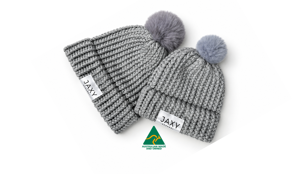 Twinkle-Silver Jaxy Beanie: Baby & Toddler