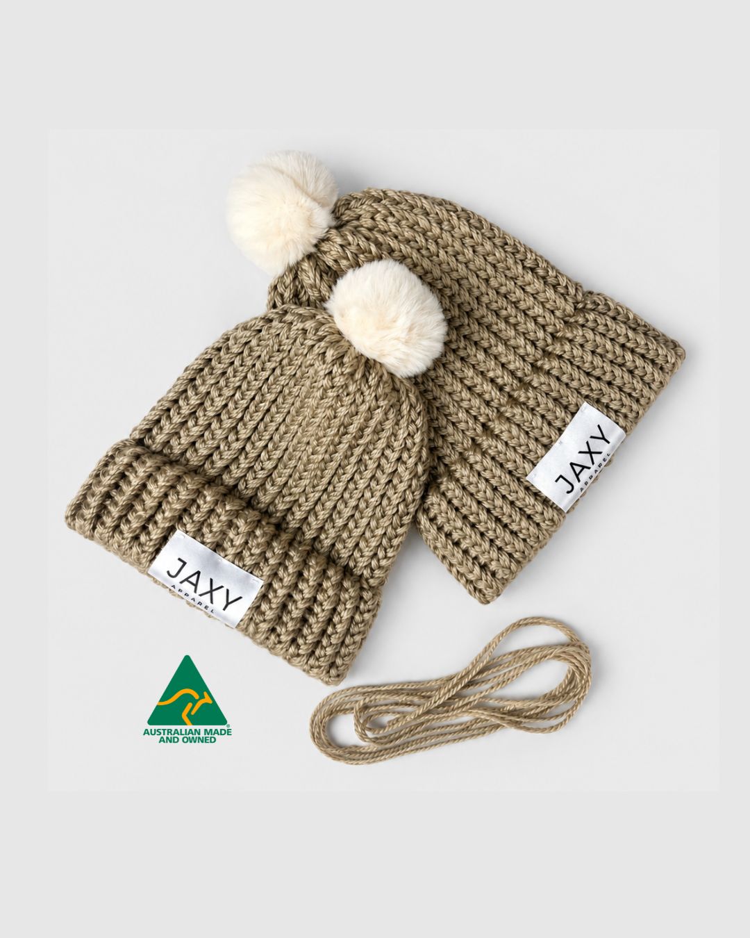 Bronze Jaxy Beanie: Baby & Toddler