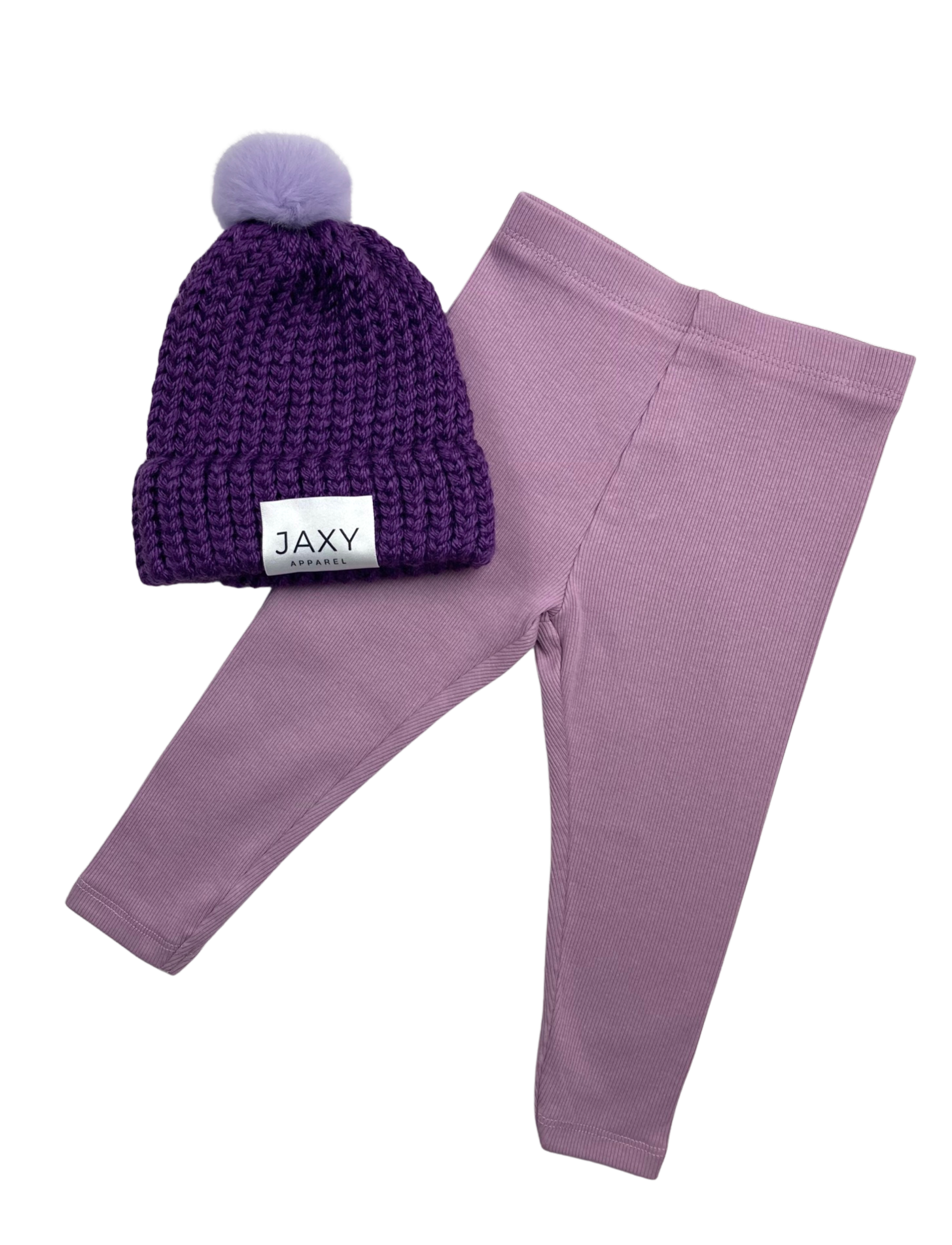 Purple Long Bottoms: Baby & Toddler