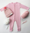 Baby-Pink Onesie Set