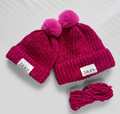 Hot-Pink Jaxy Beanie: Adults