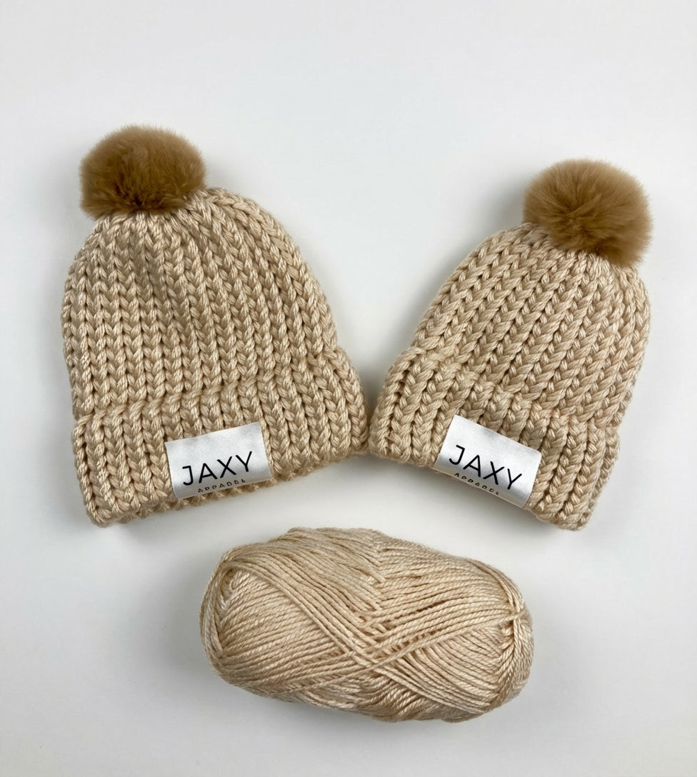 Creamy Beige Three-Piece Set