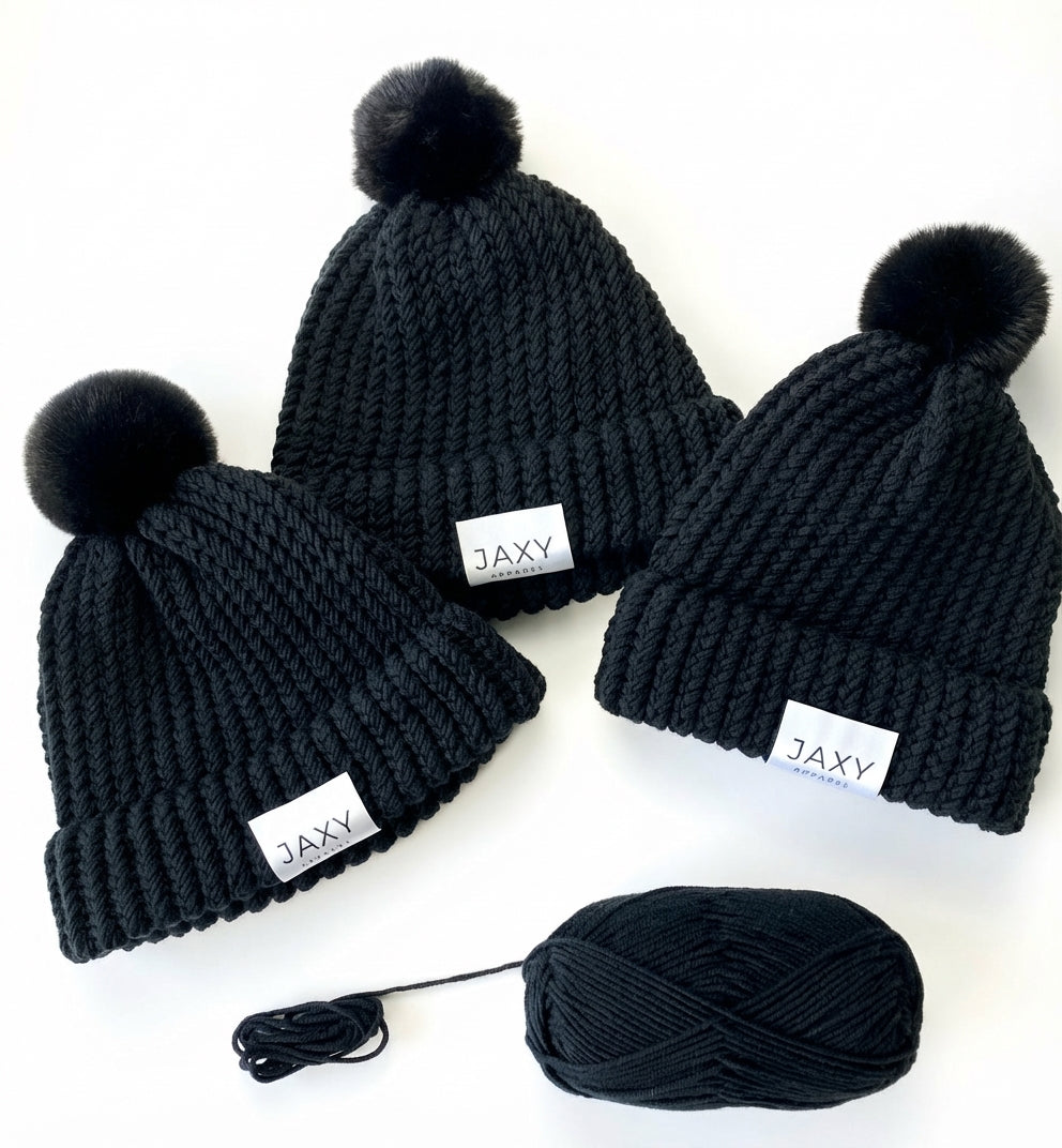 Ebony Jaxy Beanie - Adults