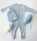Baby-Blue Onesie Set
