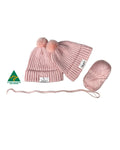 BabyPink Jaxy Beanie: Baby & Toddler