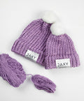 Lilac Jaxy Beanie: Baby & Toddler