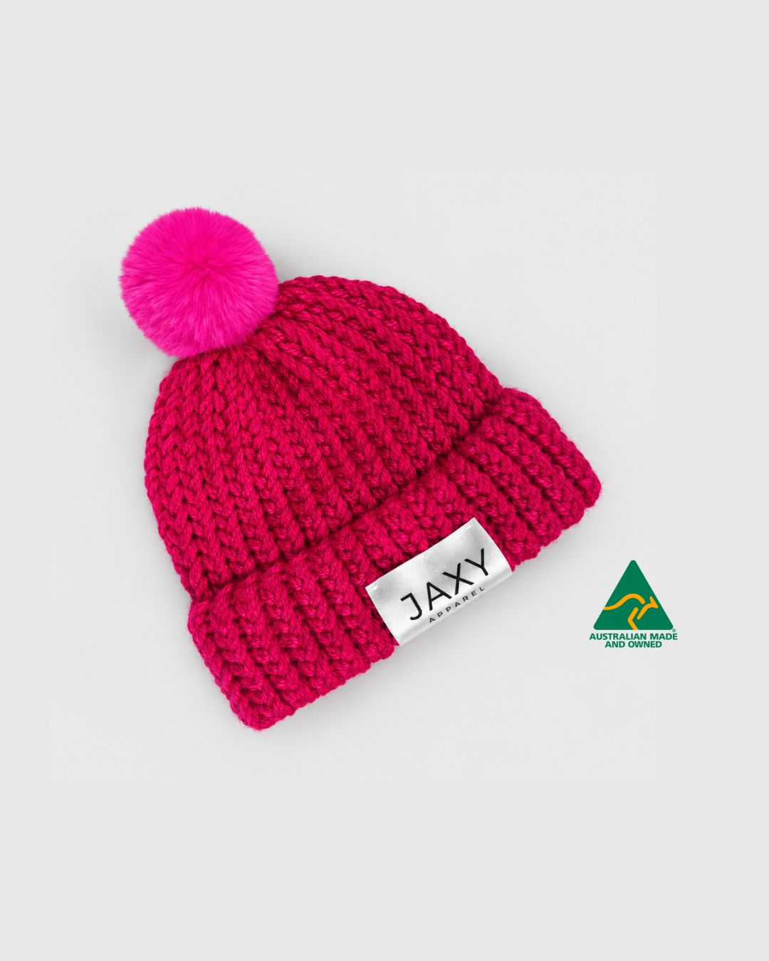 Magenta 1.0 Jaxy Beanie: Baby & Toddler
