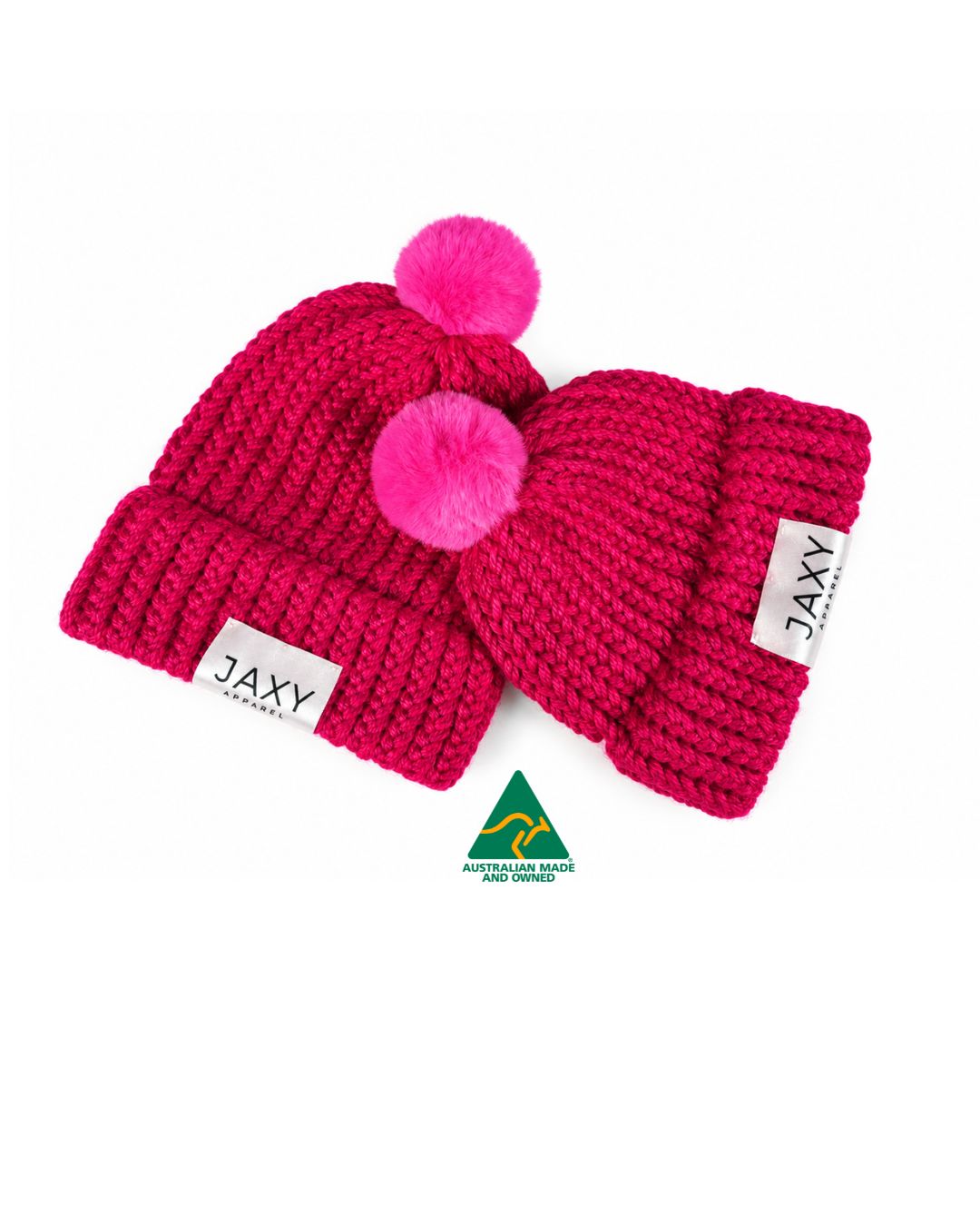 Magenta 1.0 Jaxy Beanie: Baby & Toddler