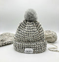 Marble-grey Jaxy Beanie: Adults
