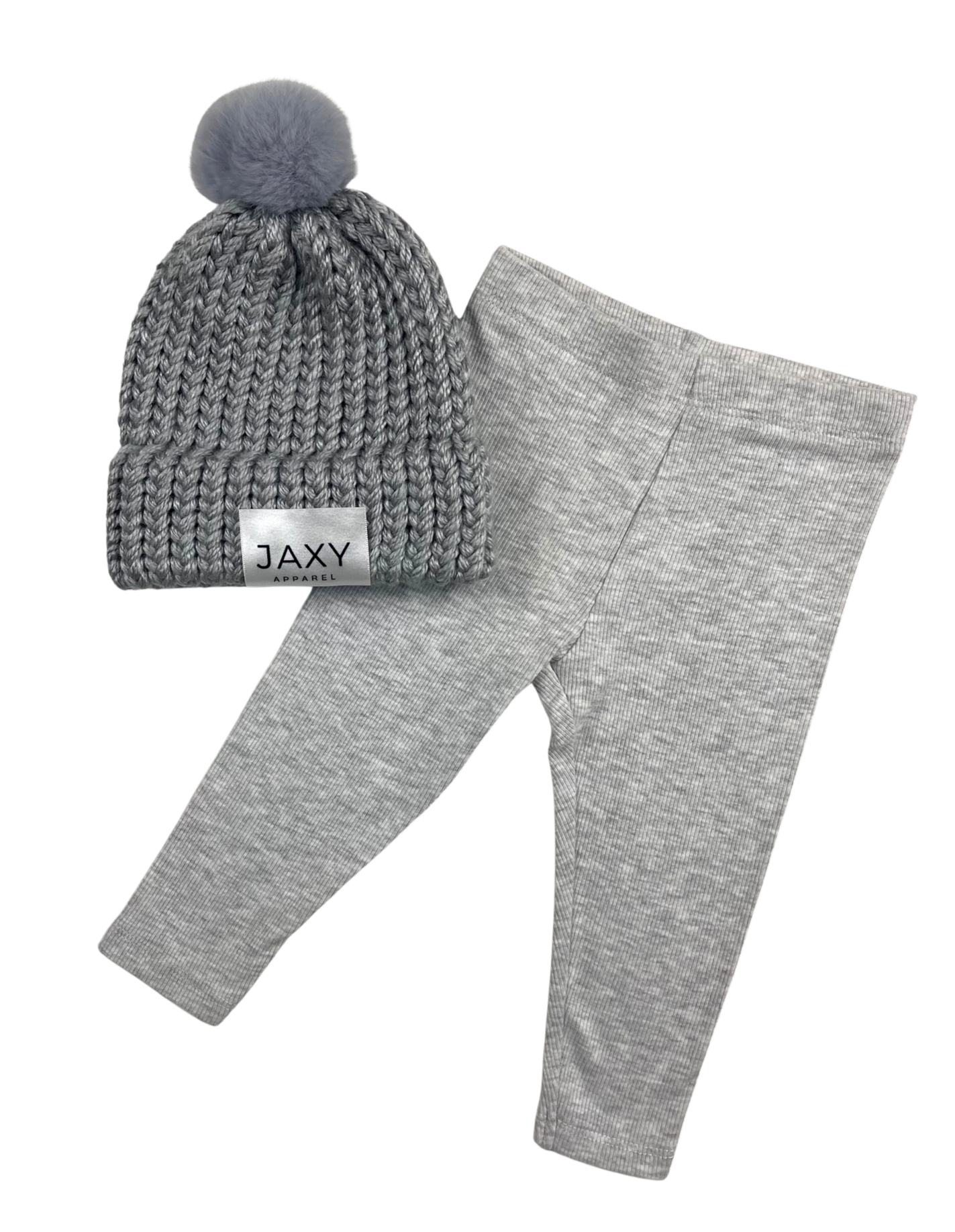 Grey Long Bottoms: Baby & Toddler