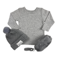 Grey Long Sleeve: Baby & Toddler