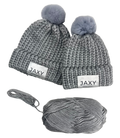 Twinkle-Silver Jaxy Beanie: Baby & Toddler